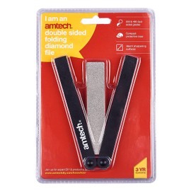 Amtech E2522 Double Sided Folding Diamond File