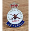 UK Veterans Pin Badge British HM Armed Forces Military Pin