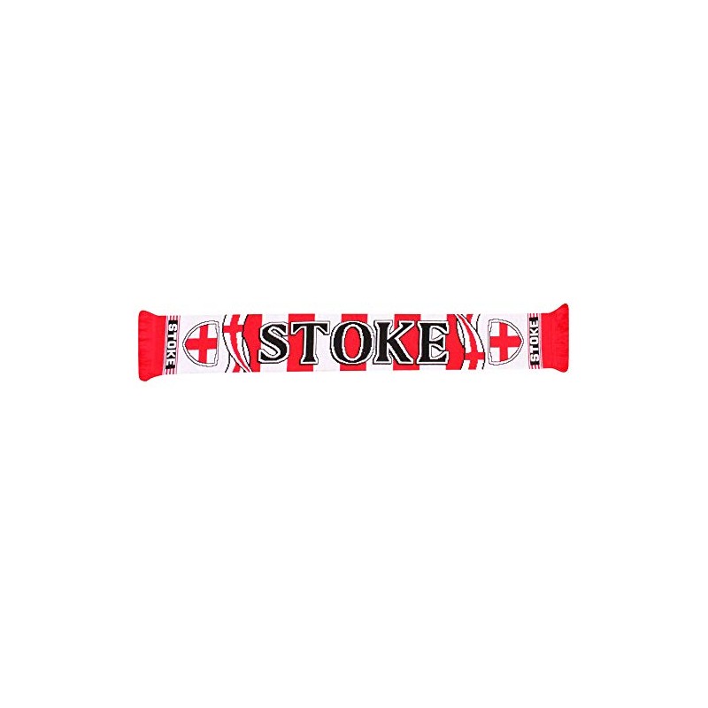 Stoke City Football Fans Scarf (100% Acrylic)