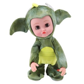 Dinosaur Baby Doll Mobile Singing Tail Wagging Soft Plastic Simulation Electric 3D Baby Dinosaur Toy for Kids
