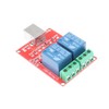 NOYITO 2-Channel 5V Computer USB Control Switch Relay Module Drive-Free