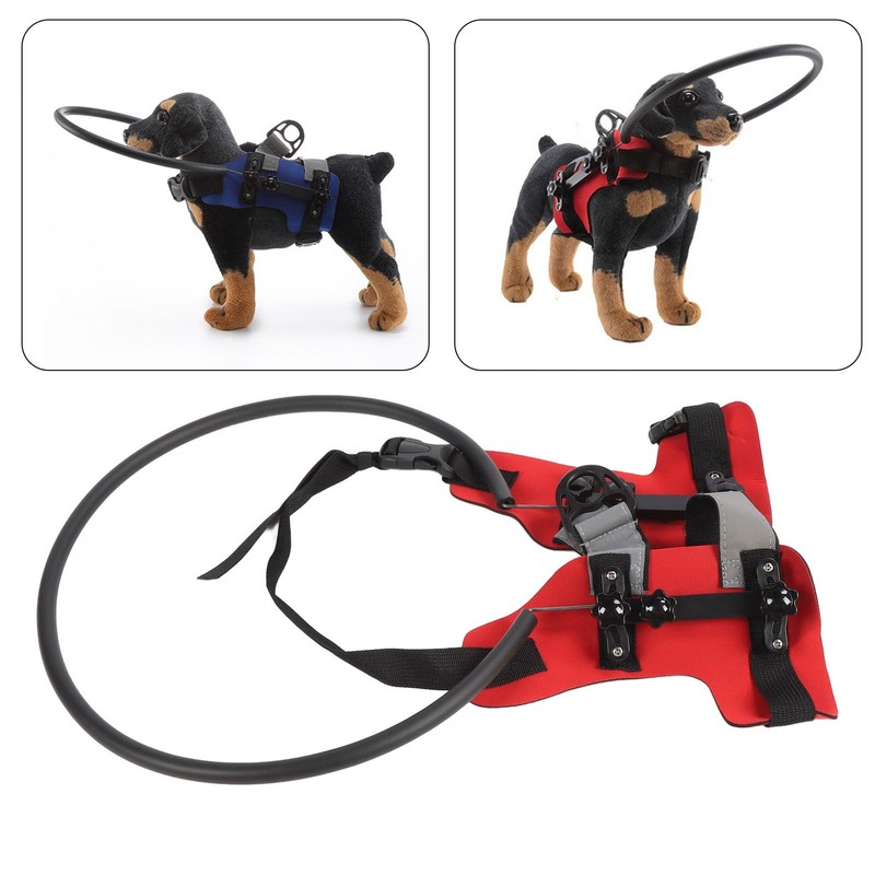 Blind Dog Bumper Guards, Easy Fixation Pet Harness Guiding Device