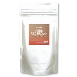 [July Flower Natural Henna] ", Herbs, and Red Brown" G