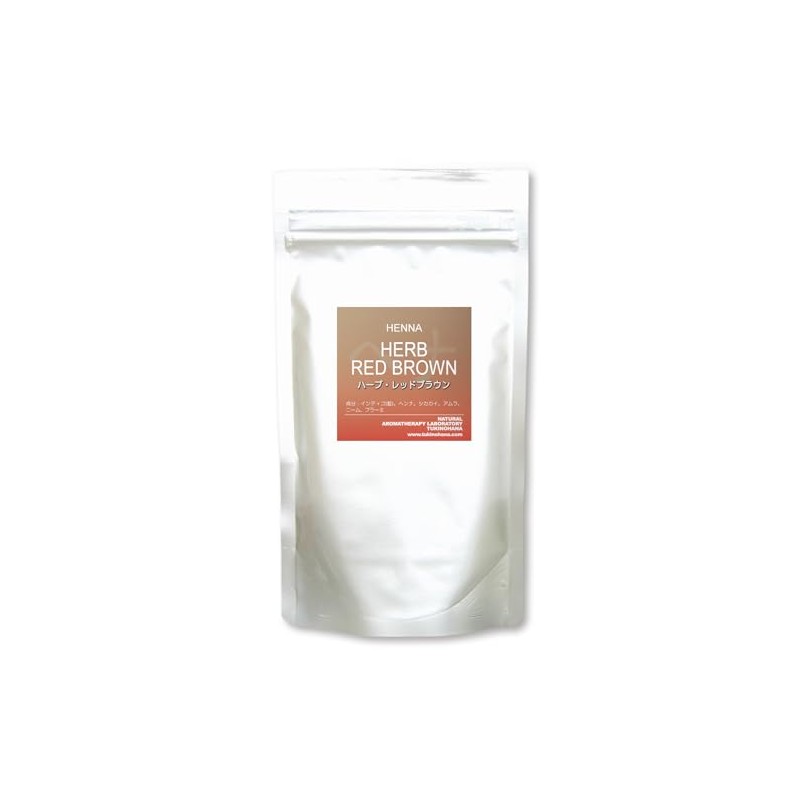 [July Flower Natural Henna] ", Herbs, and Red Brown" G