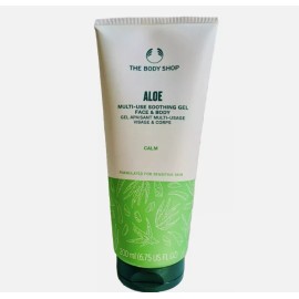 The Body Shop Aloe Vera Multi-Use Soothing Gel Face & Body 200ml Sensitive Skin