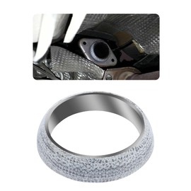 ID 2.56"/65mm Car Exhaust Manifold Gasket,Graphite Construction Exhaust Donut Gasket Seal Muffler Ring,Automotive Replacement Exhaust Flange Gasket for Stop Leakage (65mm)