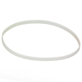 90 Teeth Lathe Drive Belt, Mini Lathe Belt Transparent Polyurethane Transmission Accessory PU Material Replacement Part Timing Drive Geared Belt for 0618 0618‑3B