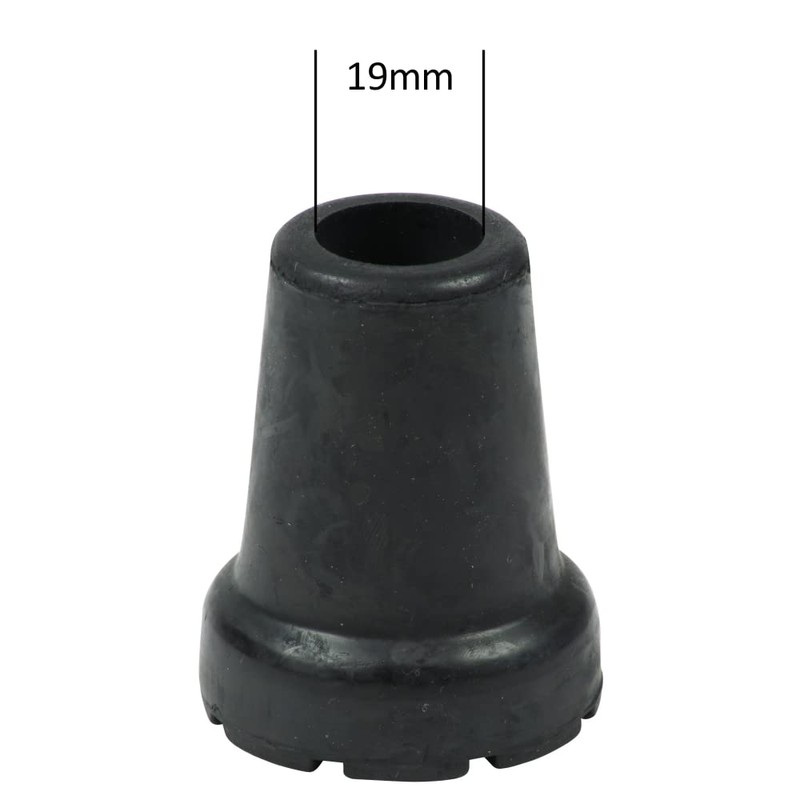 Qty: 10x 19mm (3/4") Shock and Impact Absorbing Rubber Ferrules,