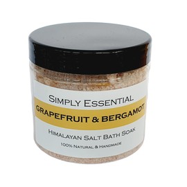 Simply Essential Grapefruit & Bergmot Himalayan Bath Salts Soak 225g