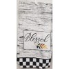 Nidico 3 Same Thin Cotton Tea Kitchen Towels (15"x25") BLESSED