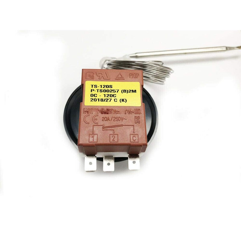 Capillary Thermostat Cooling Radiator, TOTMOX Universal TS-120SR Fan Control Switch