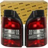 BandelOne Contains 2x TYC Rear Lights Red/Black Smoke Suitable for