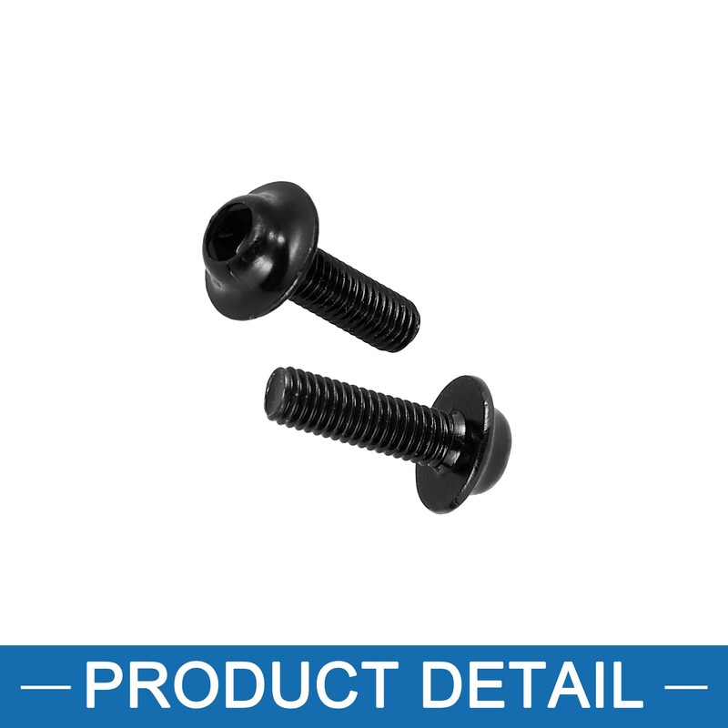 A ABSOPRO M5 Motorcycle Windscreen Screw Fairing Windscreen Bolt (Set