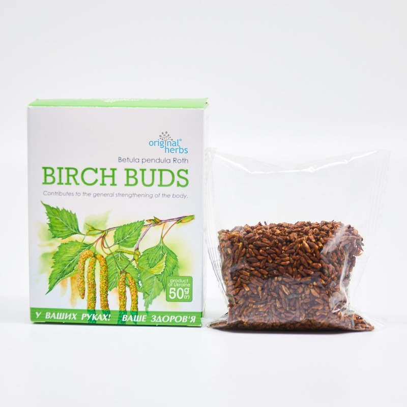 BIRCH THREE BUDS HERBAL TEA, (BETULA PANDULA ROTH) - 100%