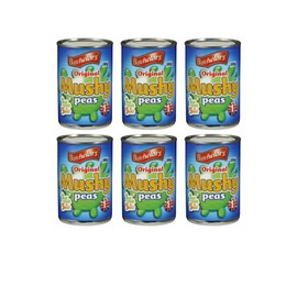 Batchelors Original Mushy Peas 300g, (Pack of of 6)