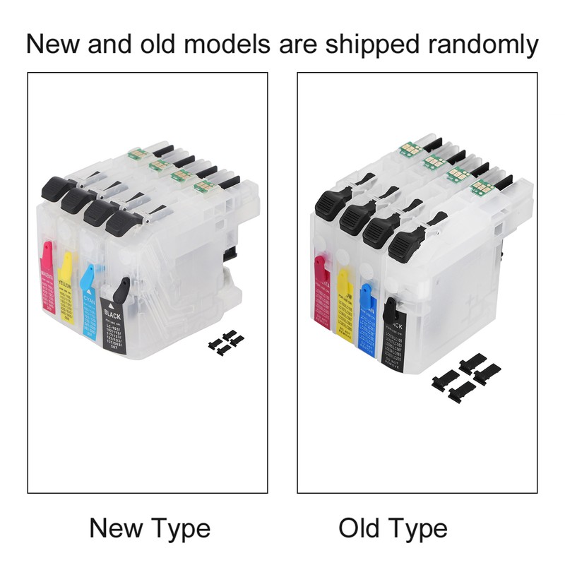 Universal Refillable Cartridge with Chip LC263 for DCPJ562DW / MFCJ480DW