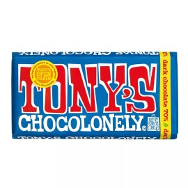 Tony`S Chocolonely  Extra Dark Chocolate Bar   6.35 Oz
