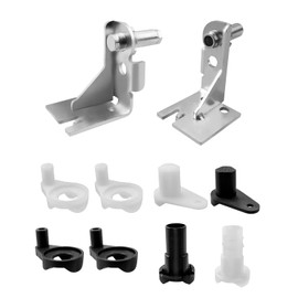 Refrigerator Door Hinge Repair Kit Fit for Electrolux Frigidaire Gibson Kelvinator Westinghouse Replace 5303918455 240537101