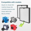 2pcs H13 Hepa Filter Replacement Compatible With Vevor Air Scrubber