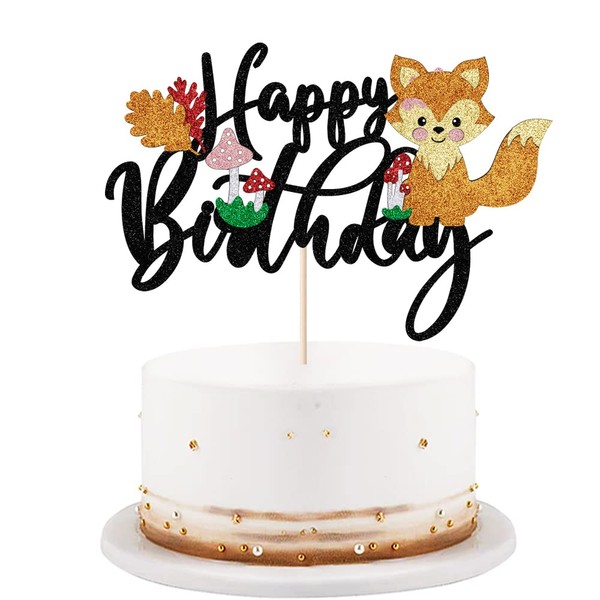 LVEUD Decoración para tarta de cumpleaños con diseño de animales