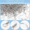 UNICRAFTALE 300Pcs Fish Hook Earring Hooks Findings 316 Surgical Stainless