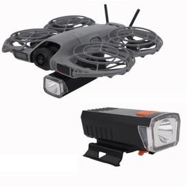 OURHZTB Drone Night Flight Light for DJI NEO 2, Rechargeable LED Searchlight Fixed Spotlight with Charging Cable Compatible with DJI NEO 2 Drone Accessories