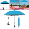 Generic 42" Beach Chair Umbrella with Clamp Patio Chair Parasol