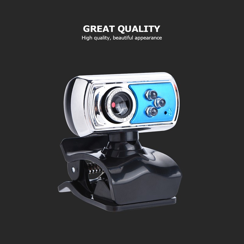 360 Degree Rotation USB HD 12 Megapixels Webcam Free Drive