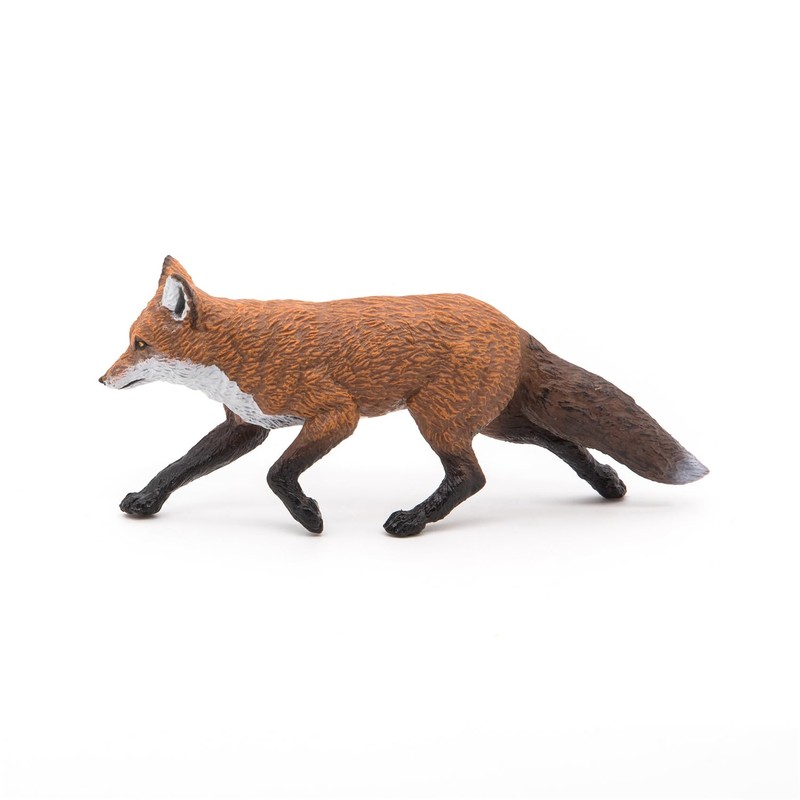 Papo WILD ANIMAL KINGDOM Tiere Figurine, 53020 Fox, Multicolour