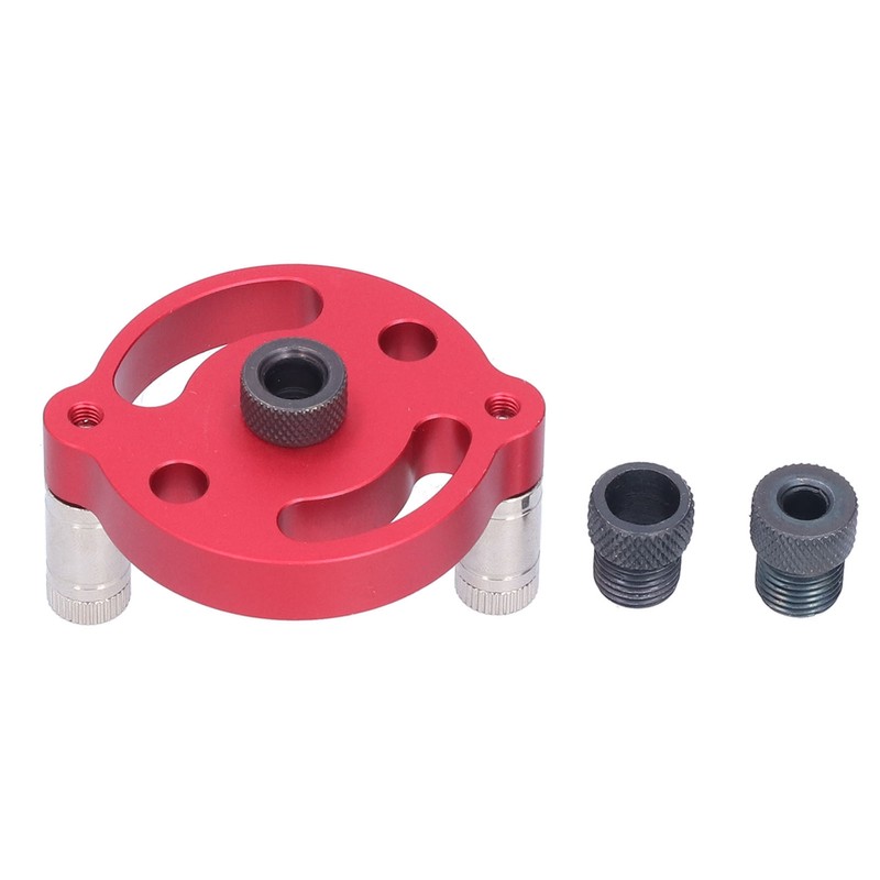 Vertical Dowel Jig Round Aluminum Alloy Self Centering Drill Guide