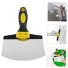 Gadpiparty Drywall Tool Stainless Steel Curved Scraper for Smoothing Plaster