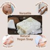 Natural Unscented Soap for Sensitive Skin - Vegan Handmade Soap
