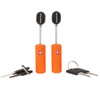 2 Pack TSA Approved Luggage Locks with Keys for Travel