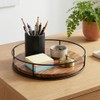 Spice Rack Rotatable, 23 cm Lazy Susan Turntable Organiser, Spice