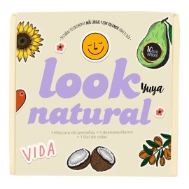 Set Máscara 10 Aceites + Gel De Cejas + Desmaquillante Yuya