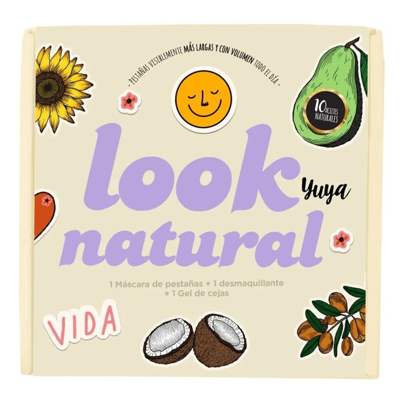 Set Máscara 10 Aceites + Gel De Cejas + Desmaquillante