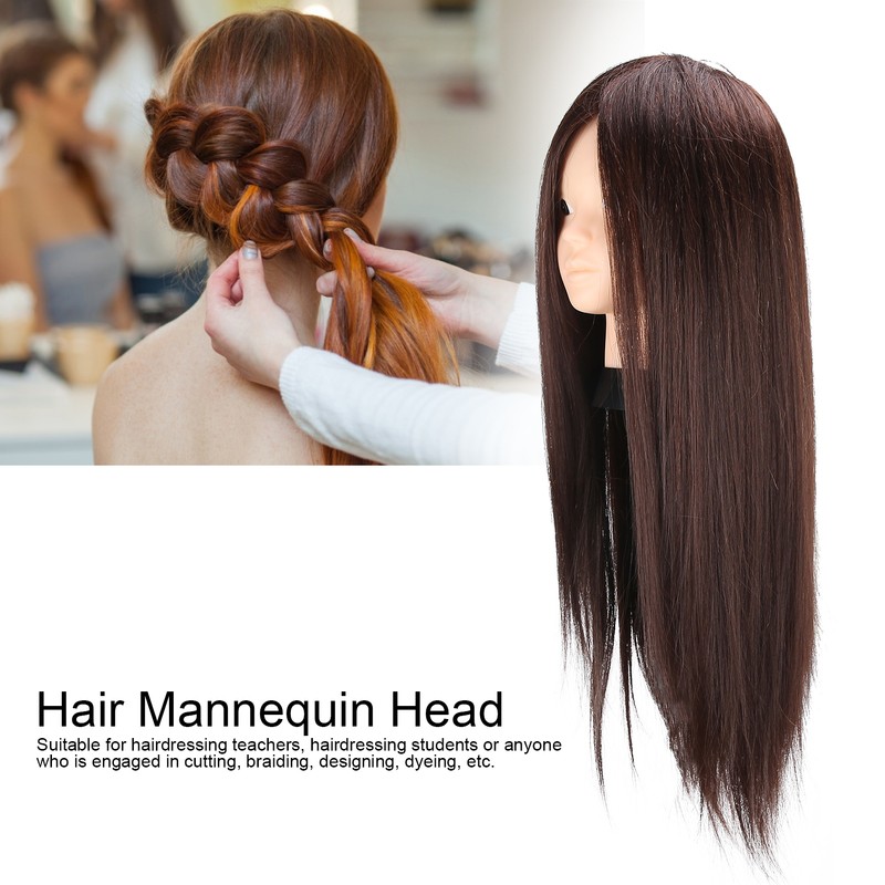 Hair Styling Braiding Mannequin Head Makeup Hairdressing Training Head (Without