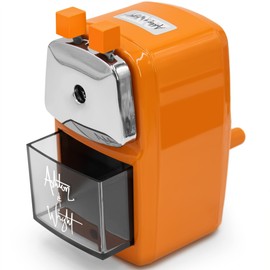 Ashton and Wright - Mechanical Desk Pencil Sharpener (Orange)