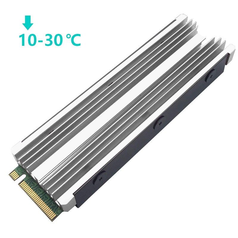 M.2 Heatsink Alloy Aluminum NGFF Heatsink NVME Cooling Sink M.2