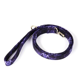 Organic Cotton Dog Leash for Small,Medium and Large Breed,Brass Hardware Pet Leash for Walking,Running and Training 6FT