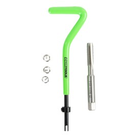 OEMTOOLS 25626 M6-1 Thread Repair Kit, Spark Plug Thread Repair Metric Set, Designed for Automotive, Military, and Aviation Uses, Alloys, Steels, and Plastics