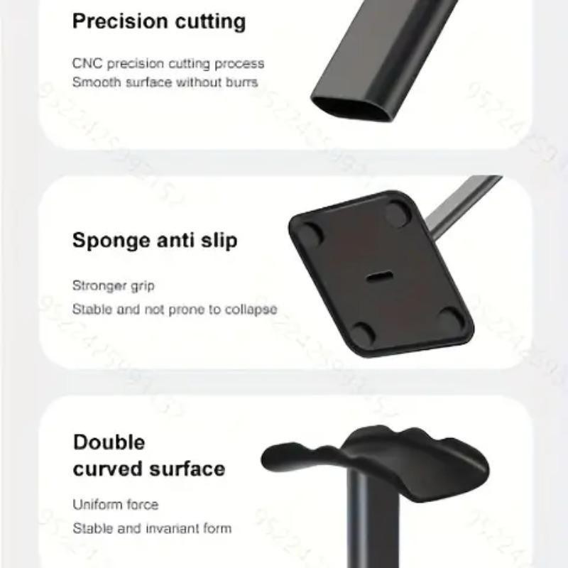 Desktop Metal Headphone Holder, 1 Count Multifunctional Mobile Phone Desktop