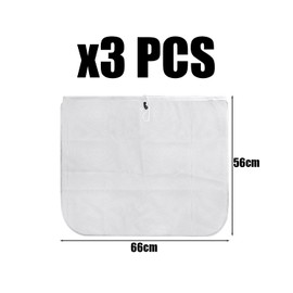 ZGDEIWGF Pack of 3 filter net, filter bag, brewing bag, mesh bag, nylon net, reusable filter bag