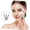 Baluue 3pcs Nose Contour Brush Soft Bristle Highlighter Brush for