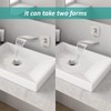 Aolemi Tub Faucet Waterfall Bathtub Faucets Wall Mount Tub Filler