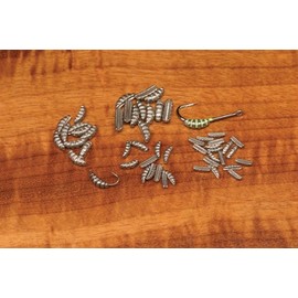 Ribbed Tungsten Scud / Shrimp Bodies - large