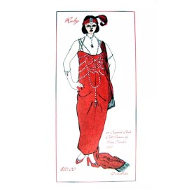 Uncommon Folks Cloth Art Doll Pattern "Ruby" by Mary Tressler