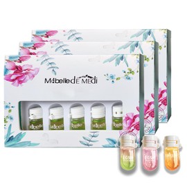 30PCS Premium Hair Oil Serum Sachets - 1.5ml Single-Use Capsules for Frizz Control, Heat Protectant & Smoothing - Travel-Size, All Hair Types - Scented Hair Oil, Flower and Fruit Fragrance