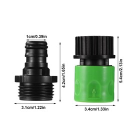 Lyreh Boat Quick Connect Flush Kit, Jet Boat Engine Flush Kit Accessories Compatible with Seadoo PWC and Kawasaki 4 Stroke Watercraft