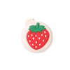 Strawberry Travel Hair Brush | Folding Round Massage Brush with